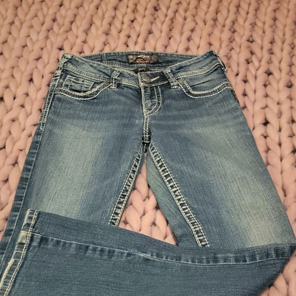Silver Suki jeans bootcut